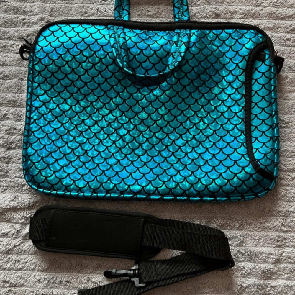 Mermaid Scale Laptop Bag